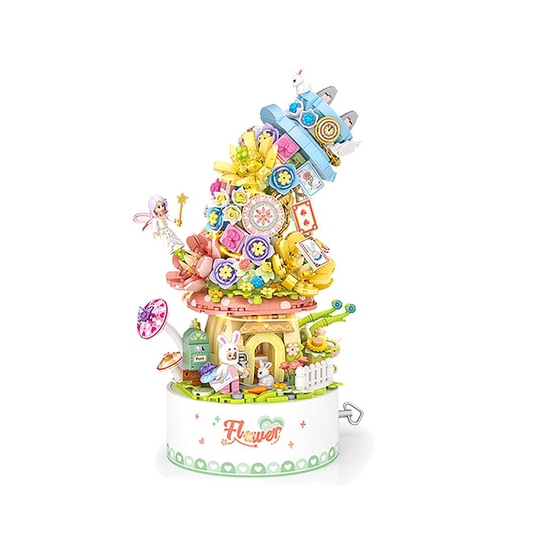 Flower Tower Music Box with Light (Set 1954)