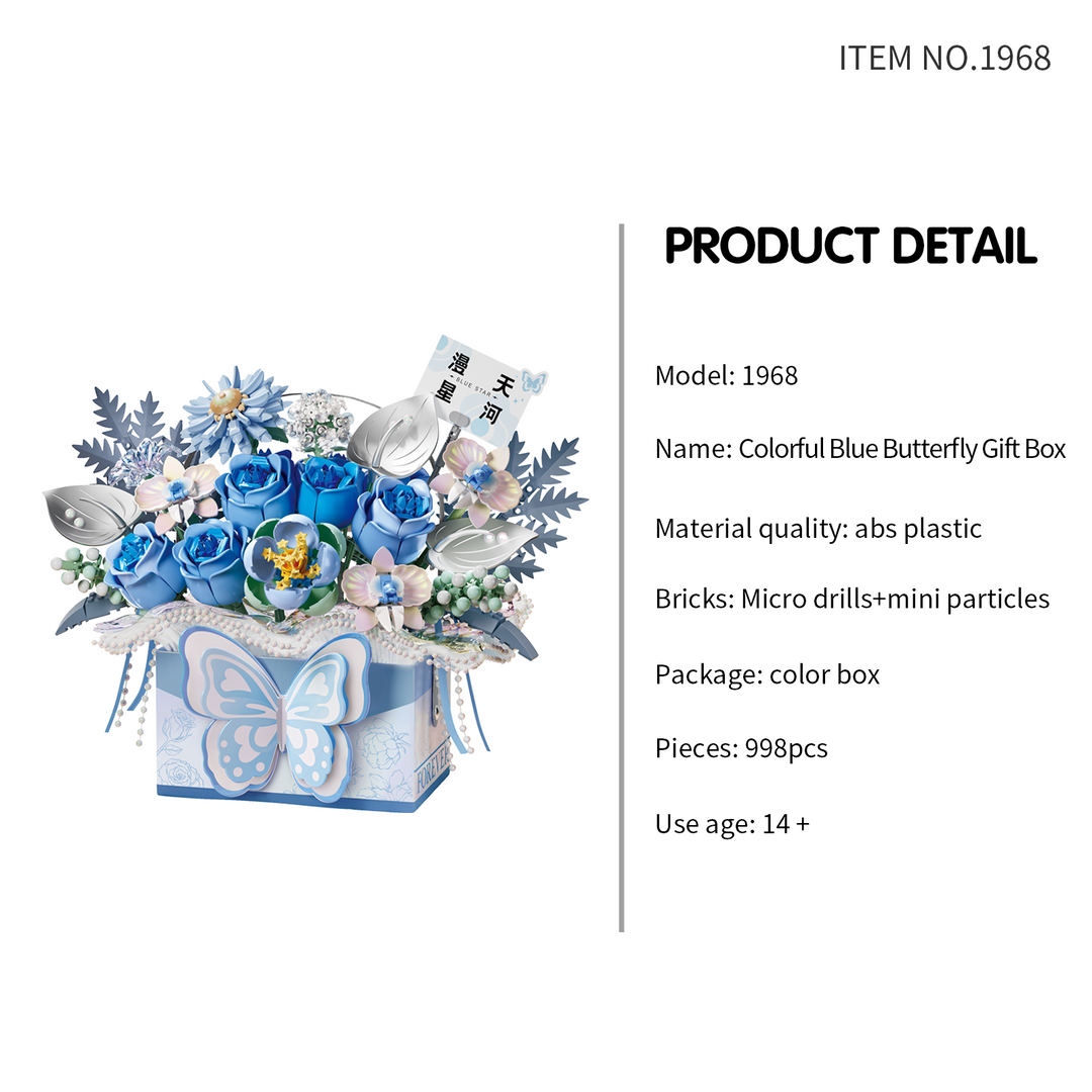 LOZ Butterfly Bouquet Gift Box (Set 1967-1968)