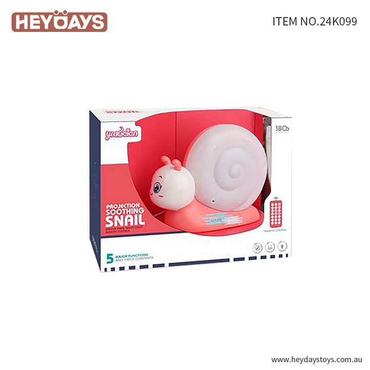 Snail Baby Sleep Projector Night Light (Set K099)