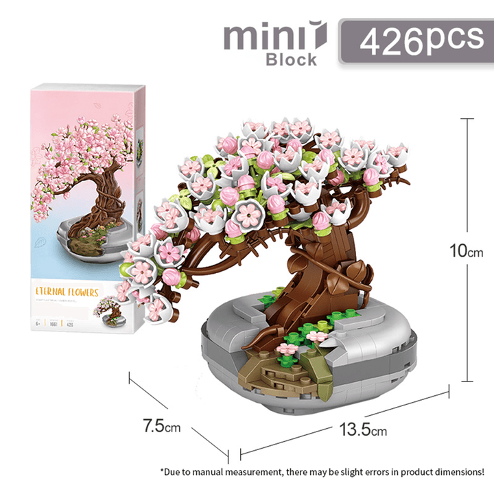 Sakura tree Bonsai   (Set 1661)