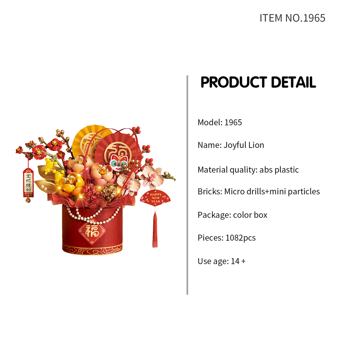 Festive Good Luck Bucket(Set 1965)