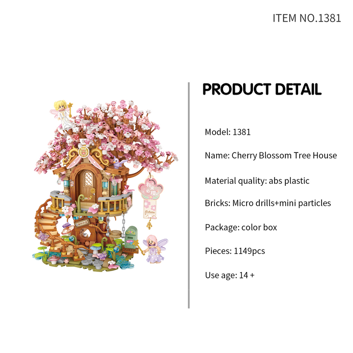 Sakura Tree House(Set 1381)