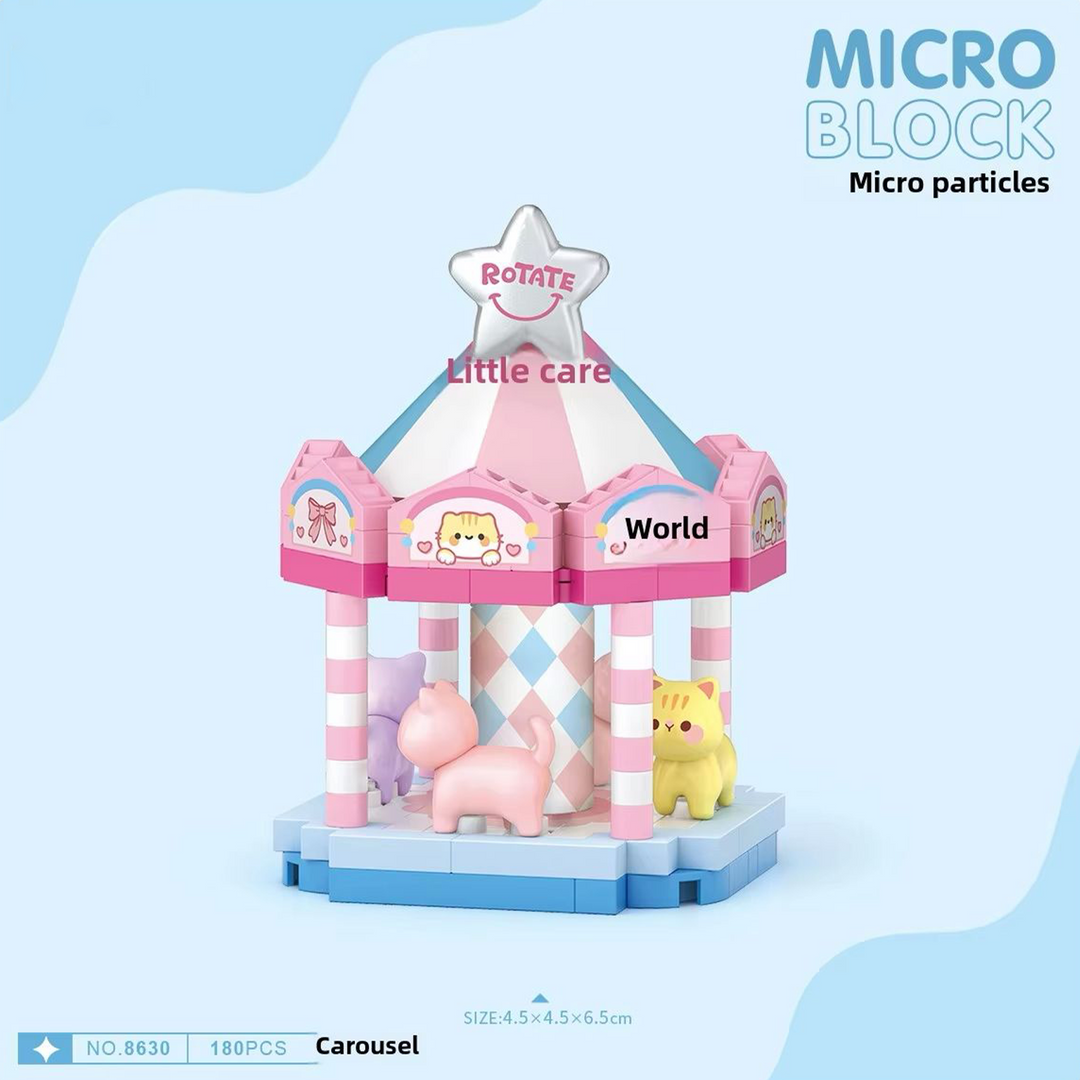 Mini Micro Blocks Amusement Park (Set 8629–8632)