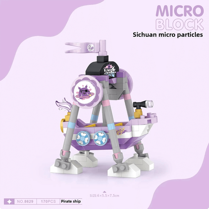 Mini Micro Blocks Amusement Park (Set 8629–8632)