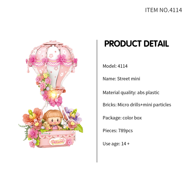 Hot Air Balloon(Set 4114)