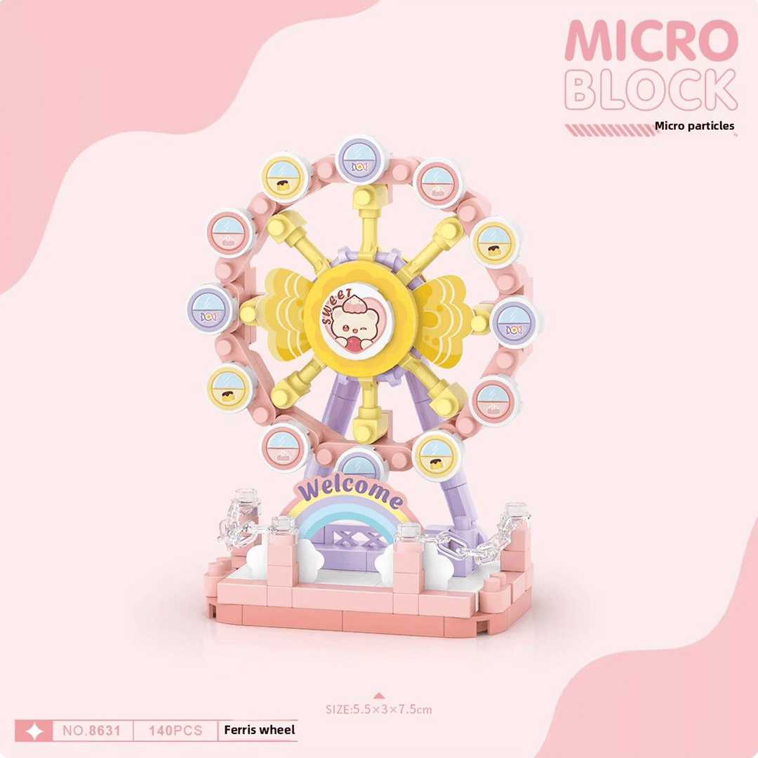 Mini Micro Blocks Amusement Park (Set 8629–8632)
