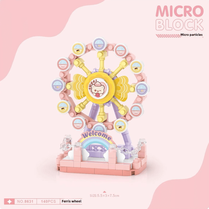 Mini Micro Blocks Amusement Park (Set 8629–8632)