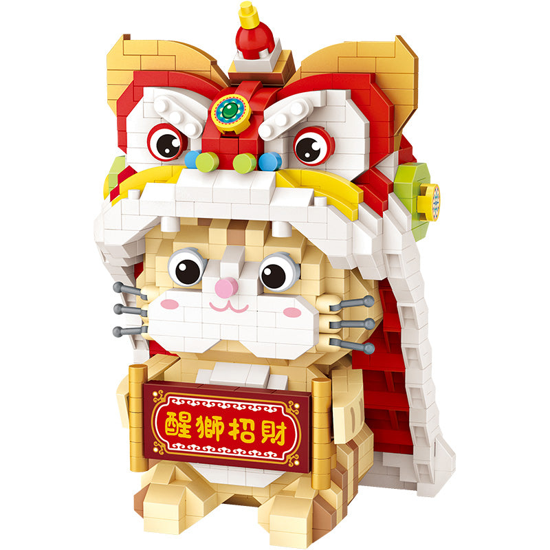 Dancing Lion (Set 9258) - heydaystoys