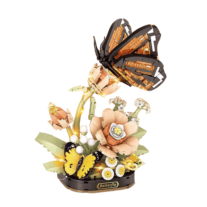 Tiger Butterfly Botanical Micro Building Kit (Set 4117)