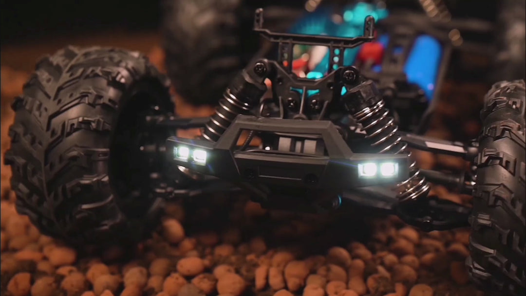 1:16 Scale 40KM/H Waterproof Offroad All Terrains RC Monster Truck (Set 16102)