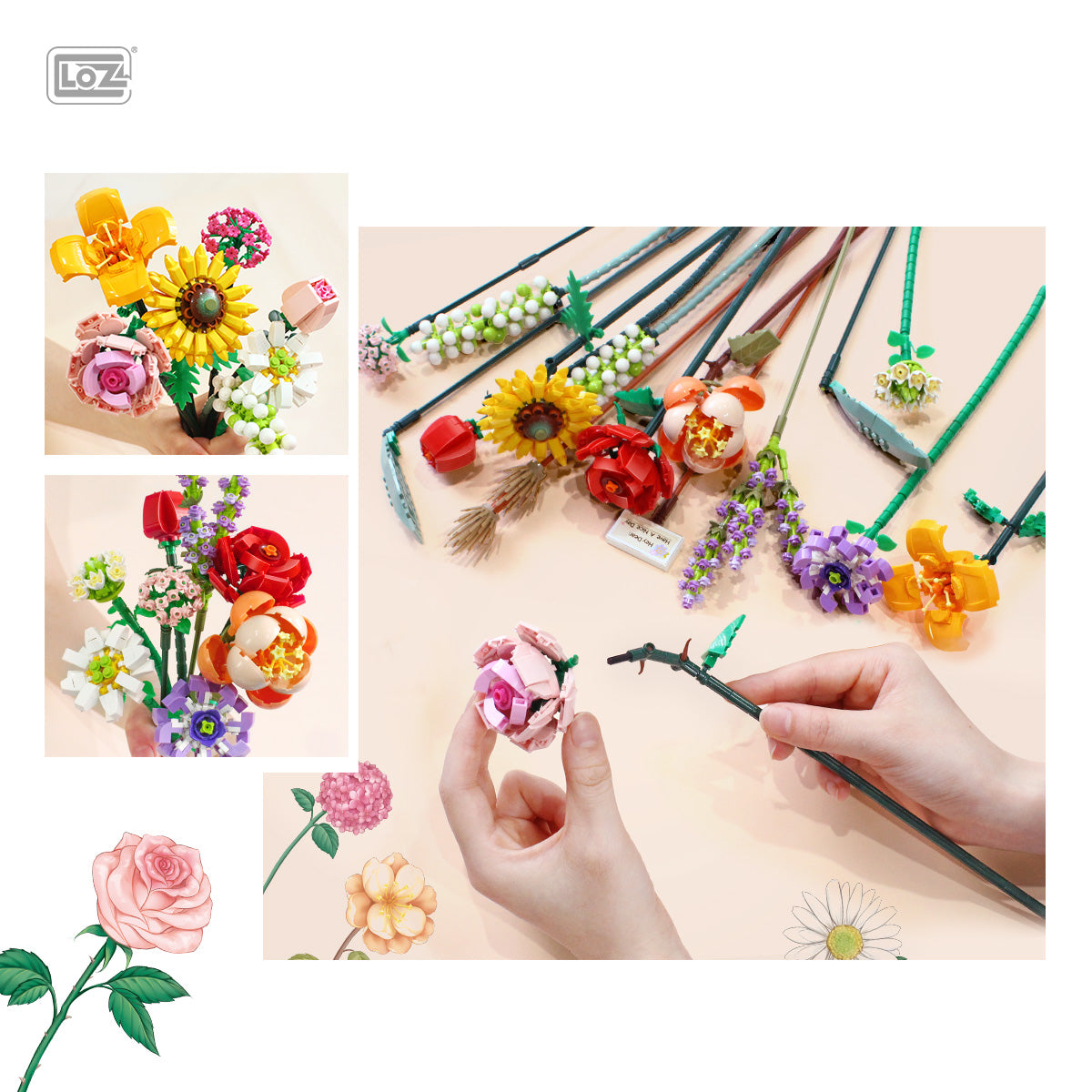 FLOWER 10周年展 Mémorie éternelle セット 1657-1659_8b27a9f1-fc11-4227-