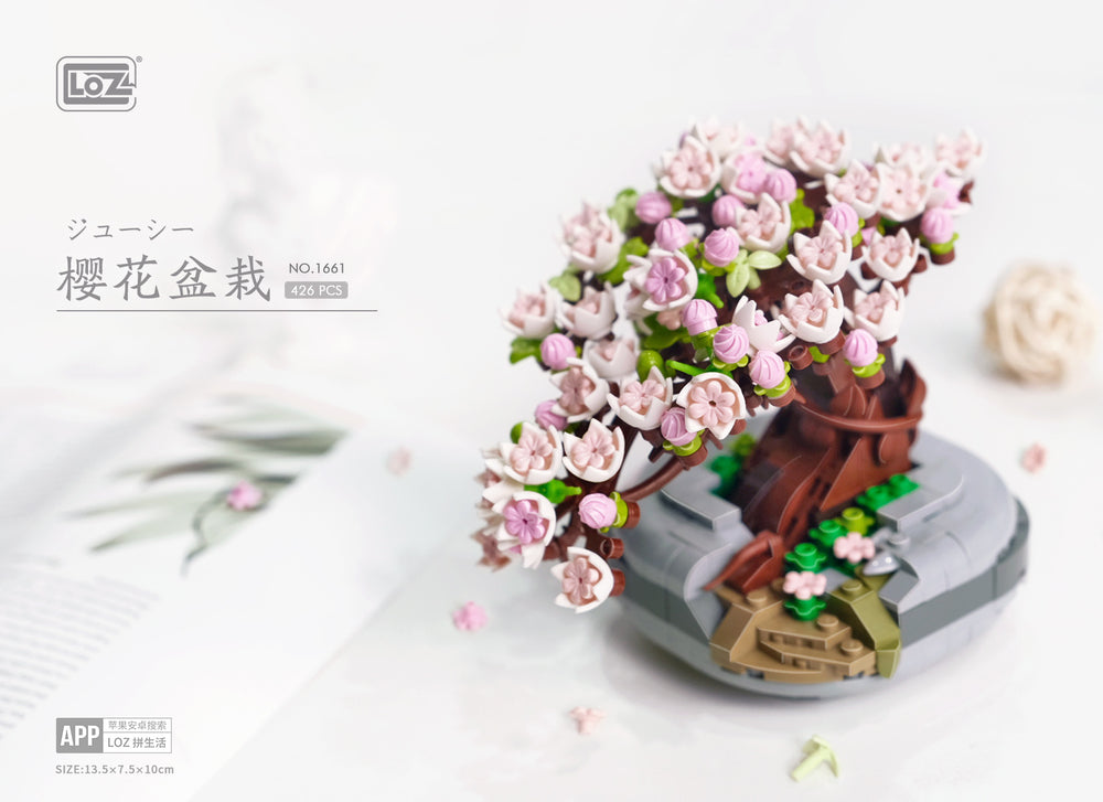 Sakura Bonsai (Set 1661) - heydaystoys