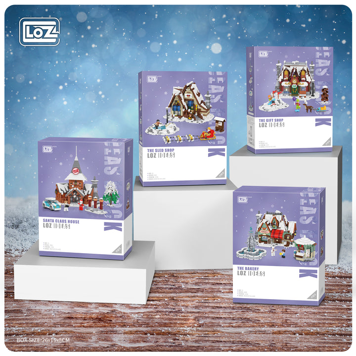 Santa Claus Sled Shop (Set 2196) - heydaystoys