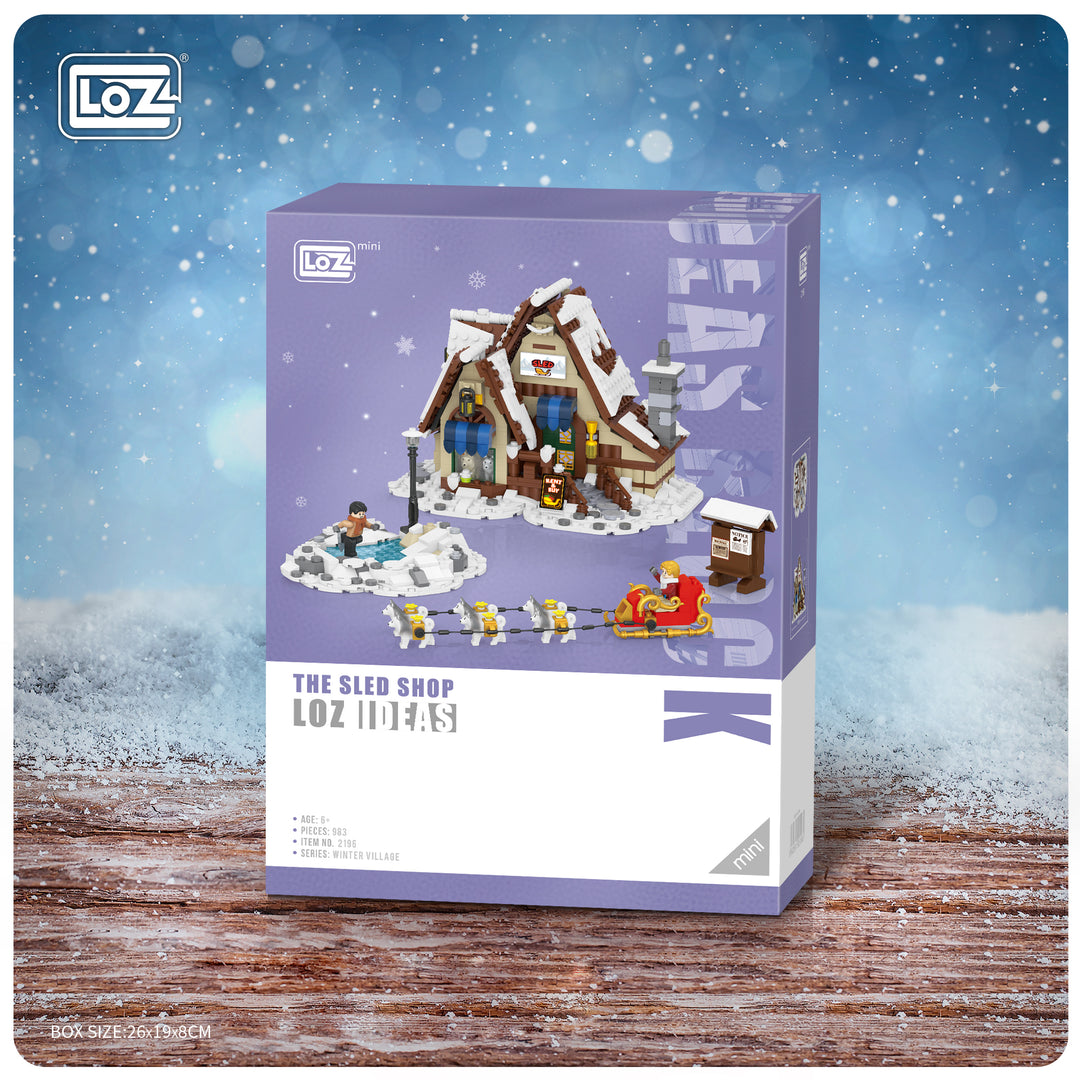 Santa Claus Sled Shop (Set 2196) - heydaystoys