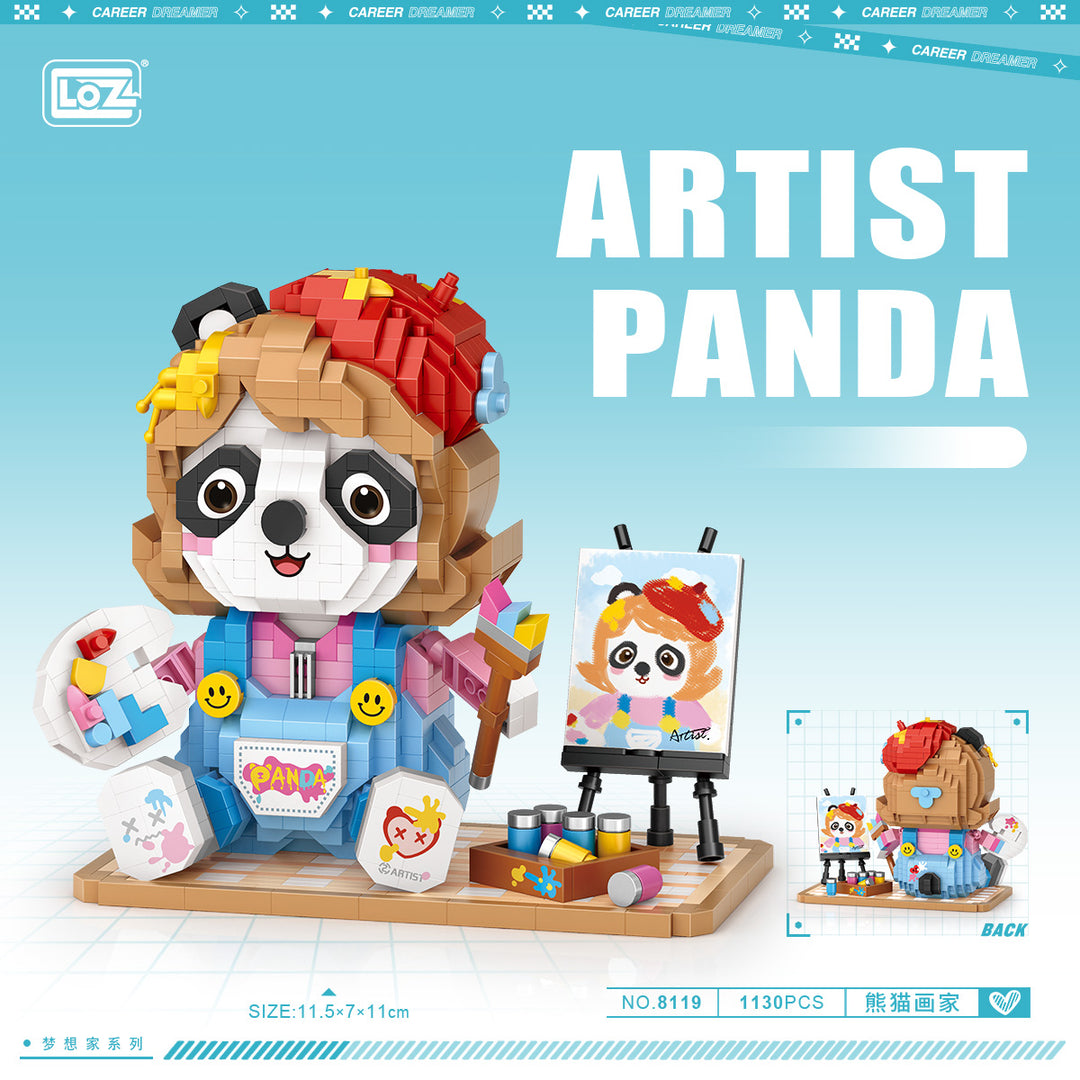 Panda Painter (Set 8119) - heydaystoys