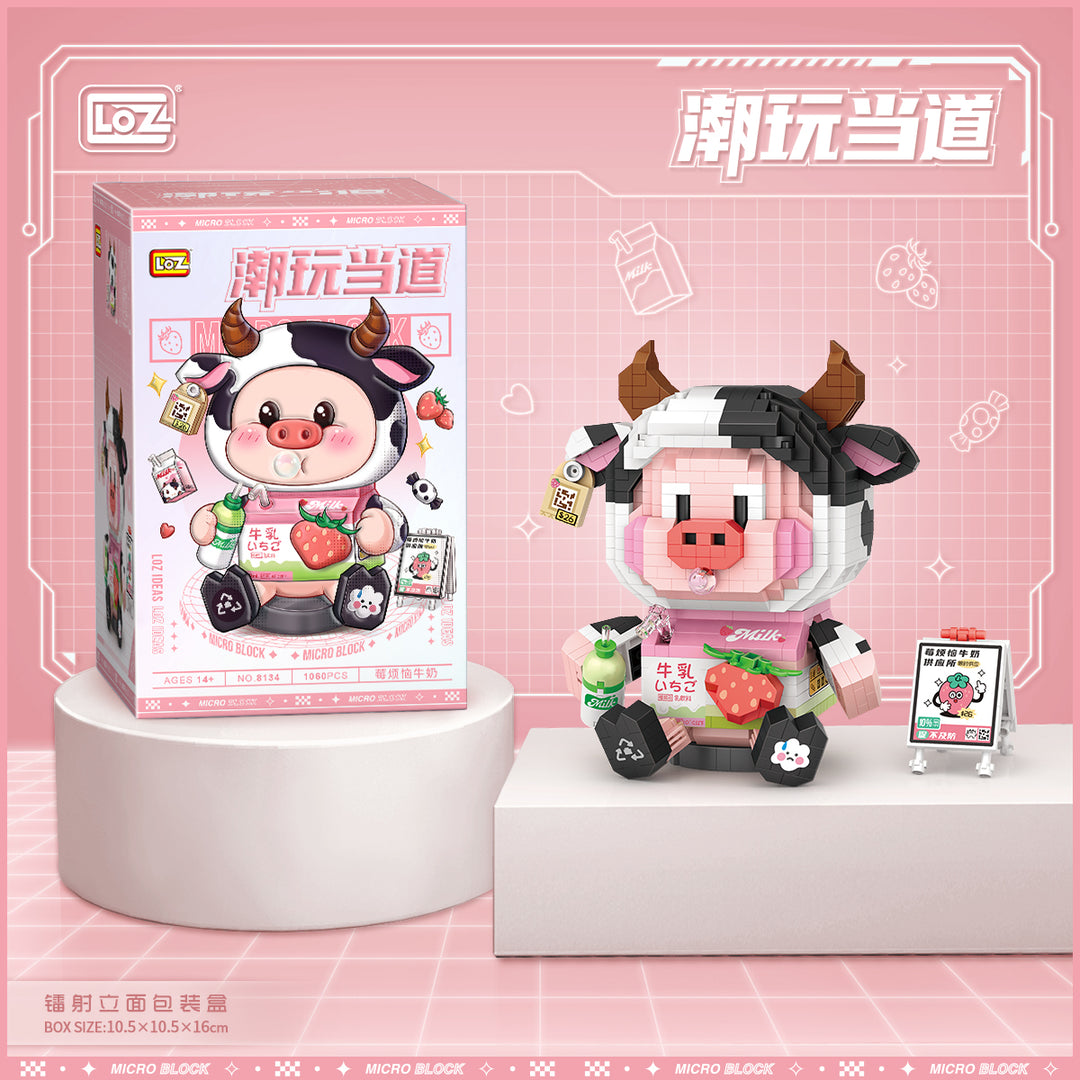 Strawberry Piggy (Set 8134) - heydaystoys