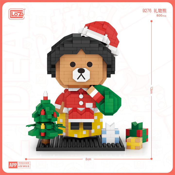 Christmas Gift bear (Set 9276) - heydaystoys