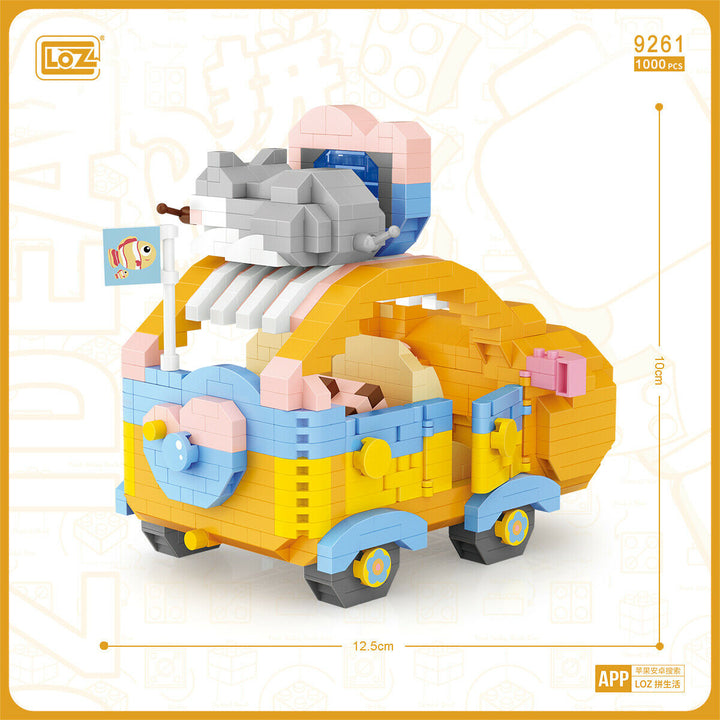 Bear Car (Set 9261) - heydaystoys